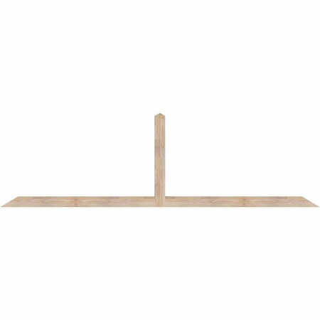 Ekena Millwork Portland Smooth Timber Gable Bracket, Douglas Fir, 108"W x 31 1/2"H x 3 1/2"D x 3 1/2"F, 7/12 Pitch GBW108X31X0404POR00SDF